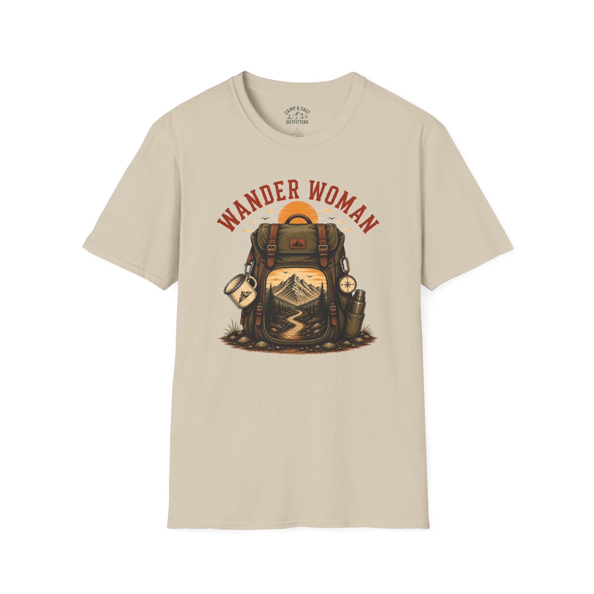Wander Woman Backpack T-Shirt