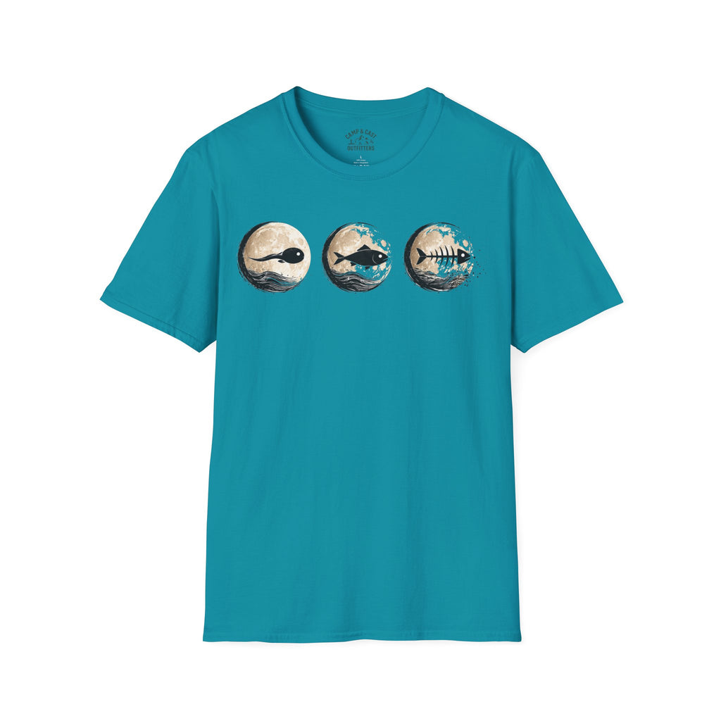 Colorful Moon Badges T-Shirt