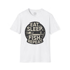 Eat Sleep Fish Repeat Fishing T-Shirt