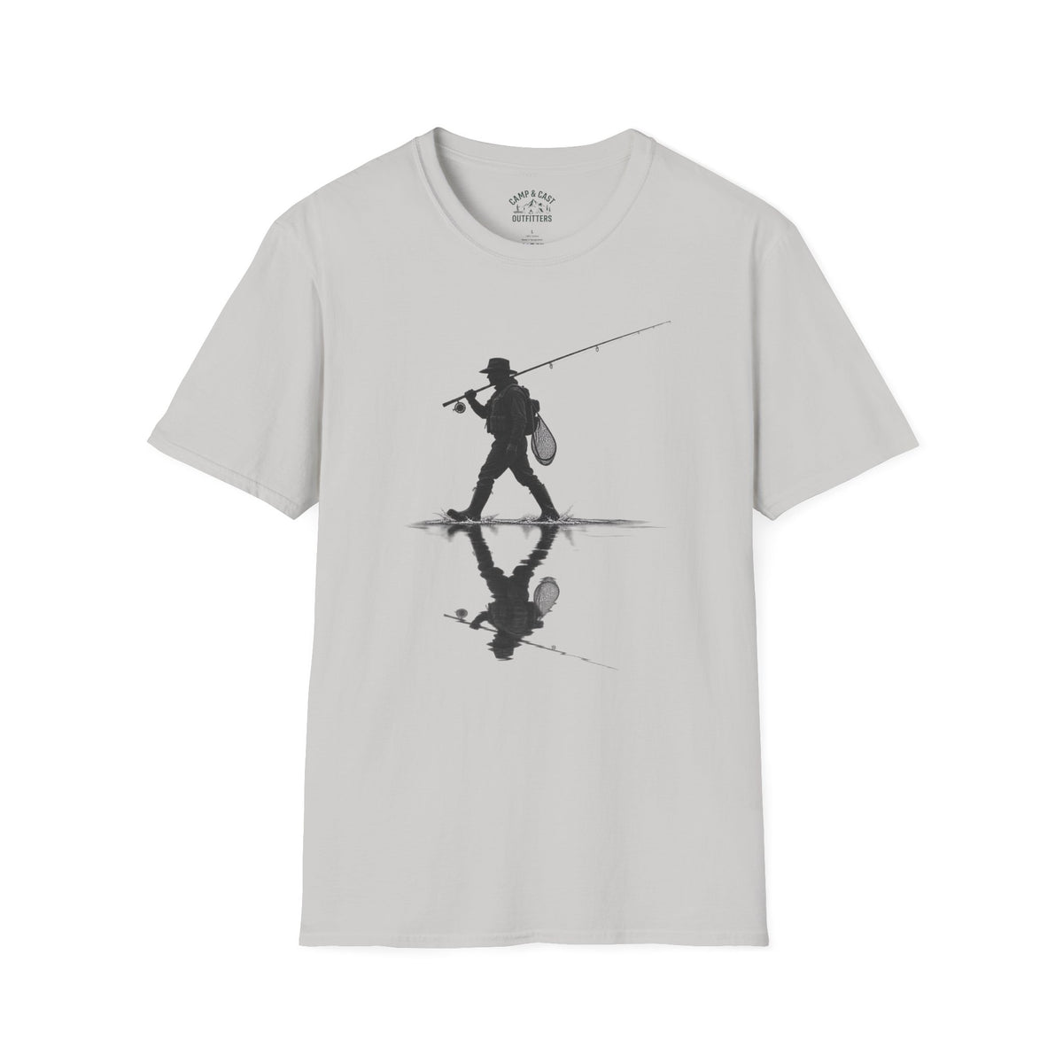 Angler Reflection Silhouette T-Shirt
