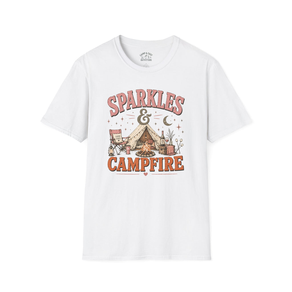 Sparkles And Campfire Camping T-Shirt