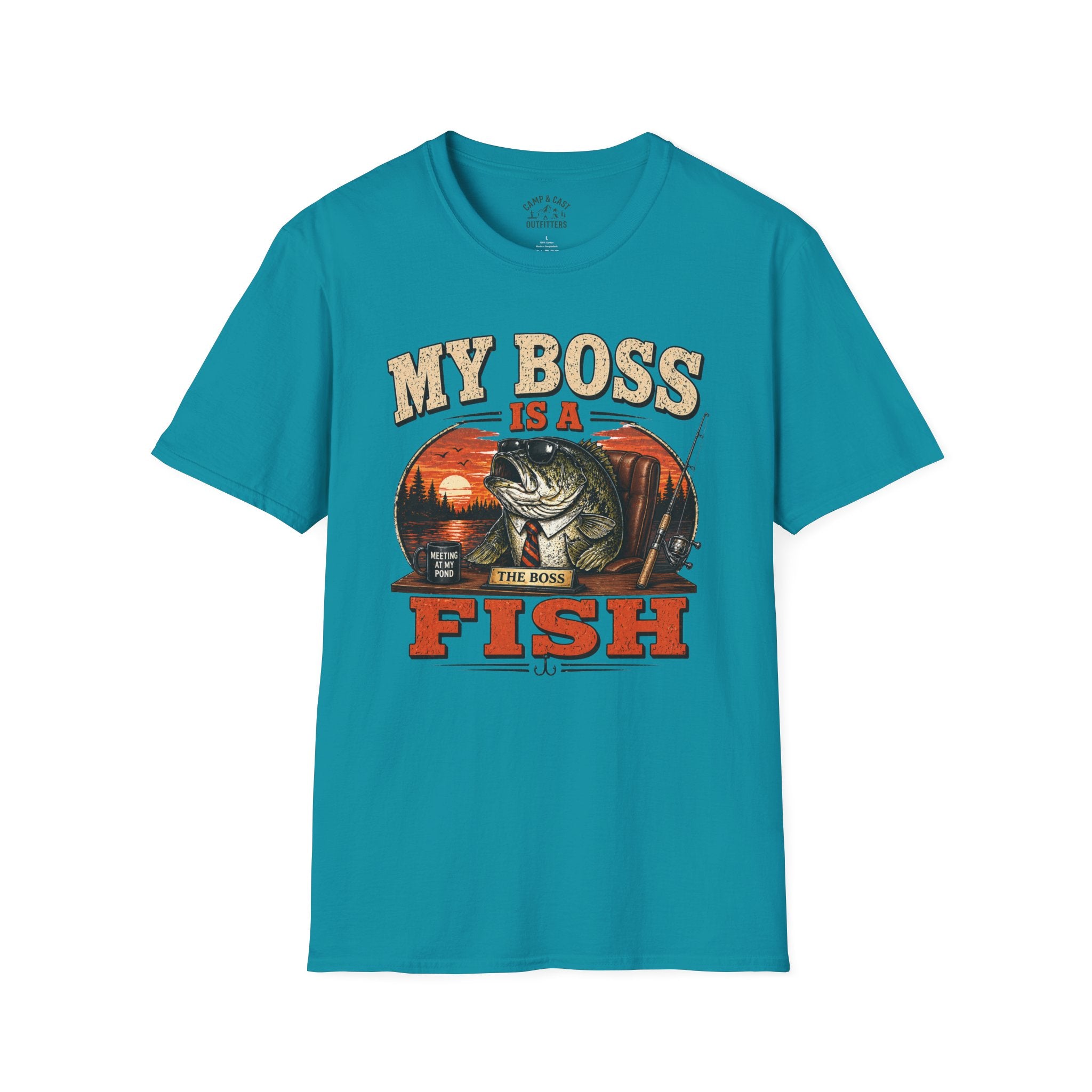 My Boss Is A Fish T-Shirt