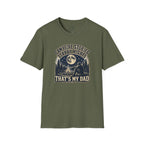 Campfire Stories Starry Night Thats My Dad T-Shirt