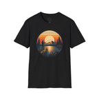 Golden Hour Lake Badge T-Shirt