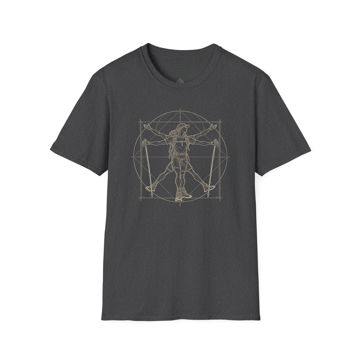 Vitruvian Hiker T-Shirt