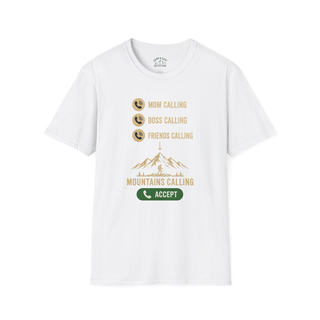Mountains Calling Accept T-Shirt