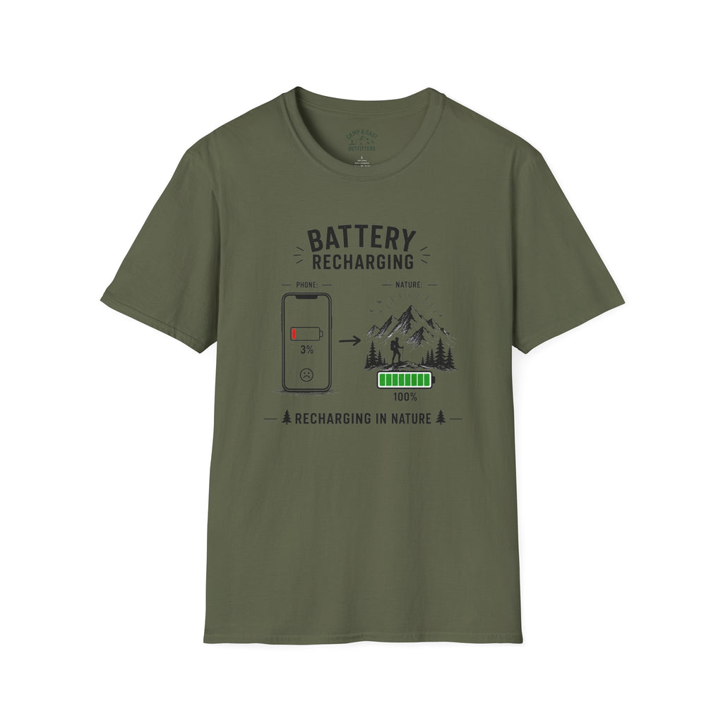 Battery Recharging In Nature T-Shirt