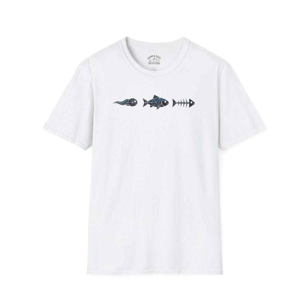 Fish Skeleton Line T-Shirt