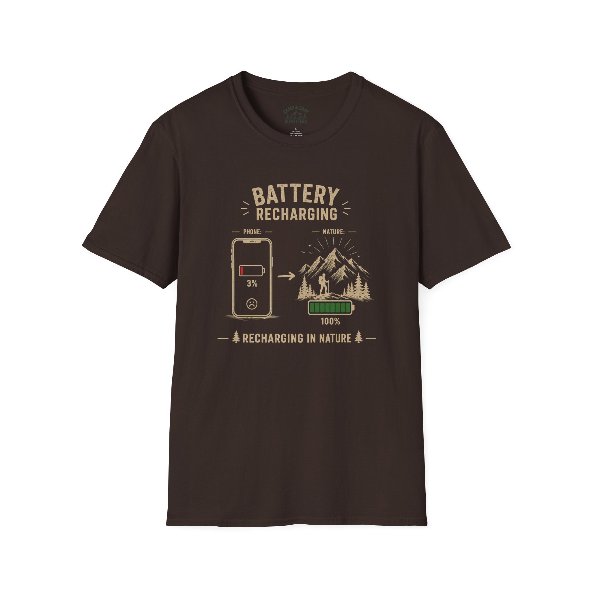 Battery Recharging In Nature T-Shirt