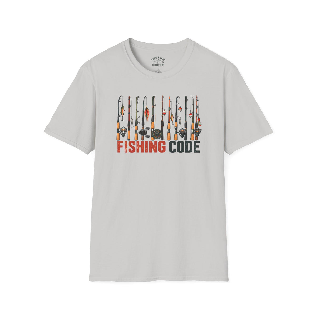 Fishing Code Rods T-Shirt