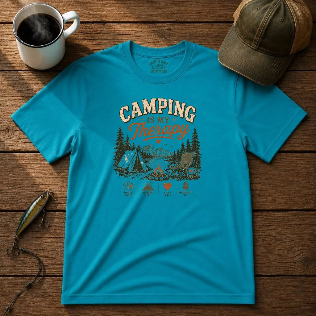 Camping Is My Therapy T-Shirt